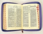 Библия дорожный размер - Гибкий кожаный переплет на молнии