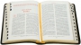 Библия средний формат - Кожаный переплет  (зеленый), золотой обрез, закладка, твердый футляр; с индексами для поиска библейских к